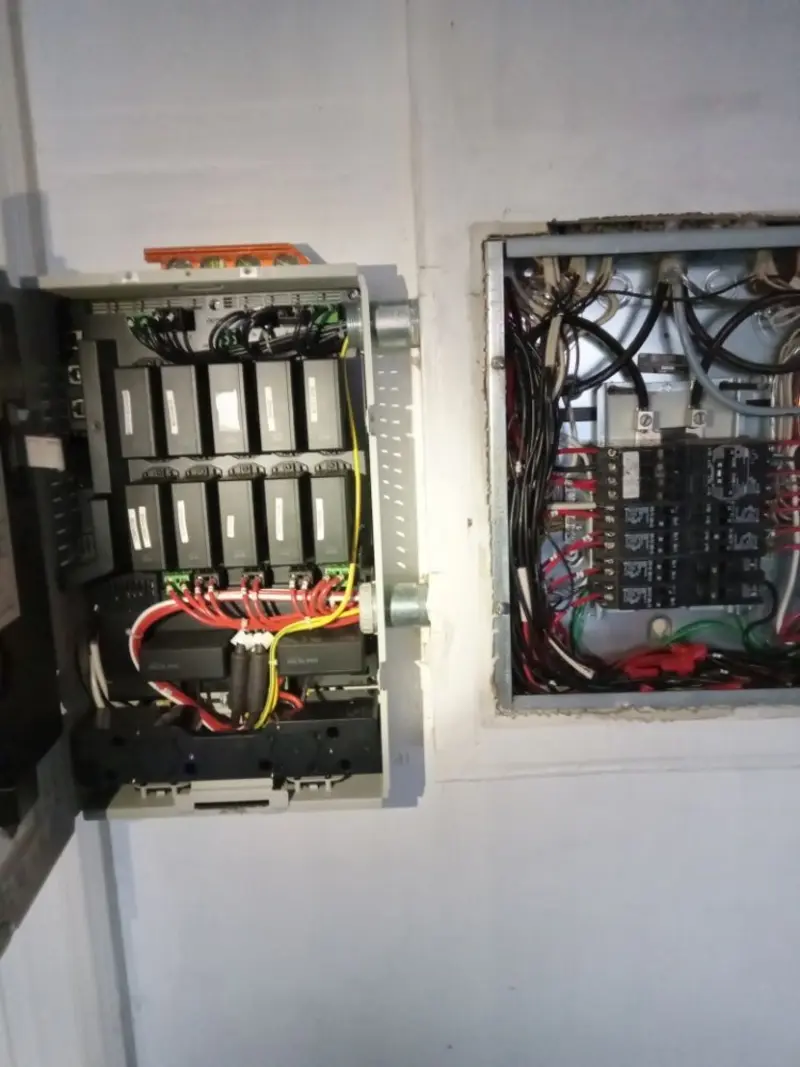 Electrical panel upgrade completed for Commercial Electrician Services in Chazy